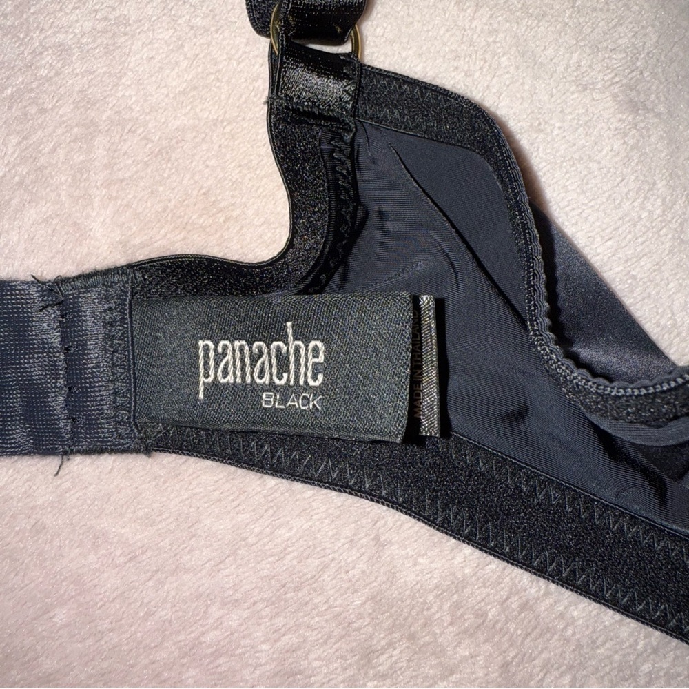 Panache black lace bra size 34E - Picture 8 of 9